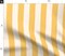 Lemon Yellow Stripe Amalfi Pool Cabana Simple Large Scale Custom Printed Fabric by Spoonflower Various Fabrics by the Yard or Fat Quarter
